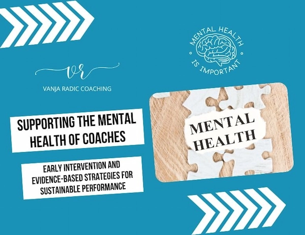 Supporting the Mental Health of Coaches