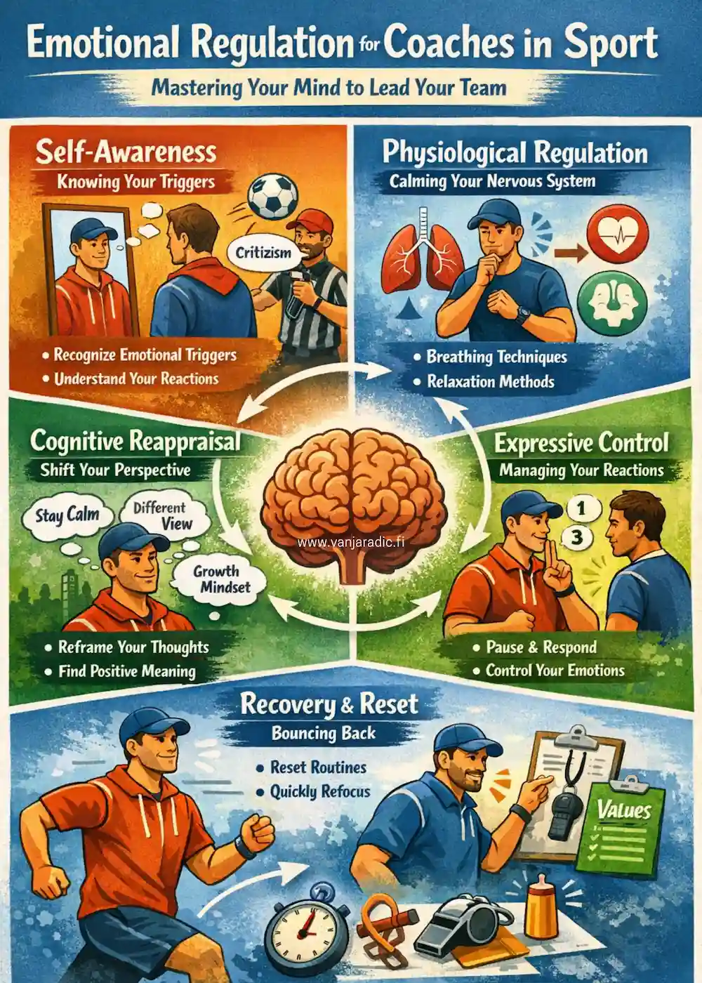 The Five Core Components of Emotional Regulation for Coaches - Vanja Radic Coaching