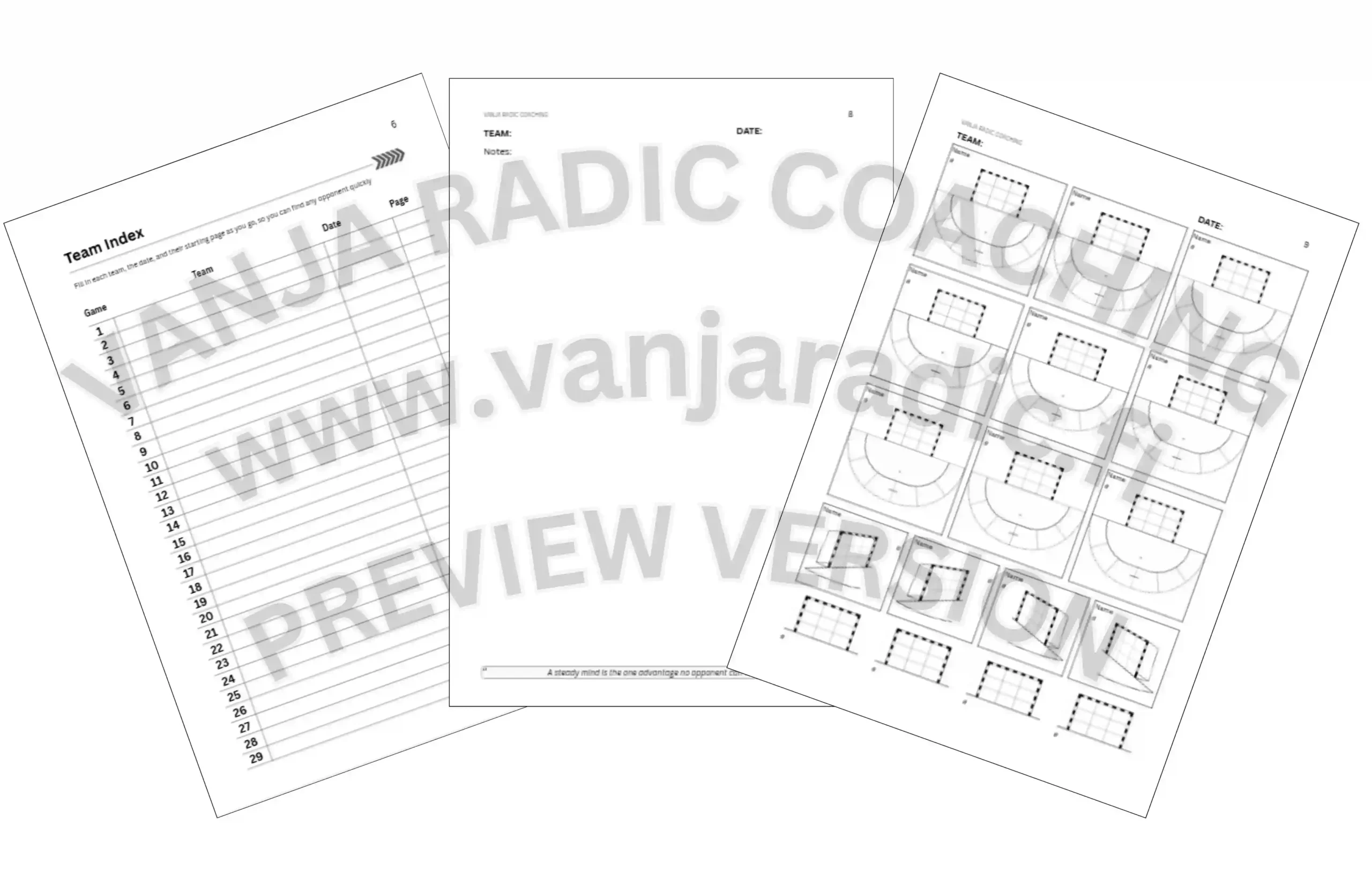 Shooting-Map Tracker for Handball Goalkeepers - Track the Shot_ Grid Layout Edition